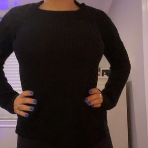 Black sweater